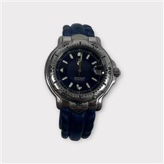 TAG Heuer 6000 Blue Men's Watch - WH1115-K1 (needs new band)